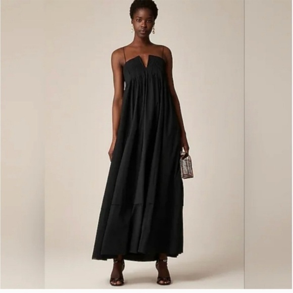 J. Crew Dresses & Skirts - NWT J Crew  Strapless Notched Pleated Maxi Dress